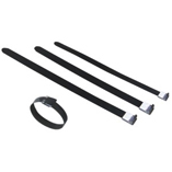 Spray stainless steel cable ties BZ-L series