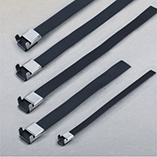 Spray stainless steel cable tie